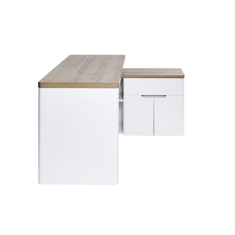 Bless international Cuuba Libre LShape Desk & Reviews Wayfair